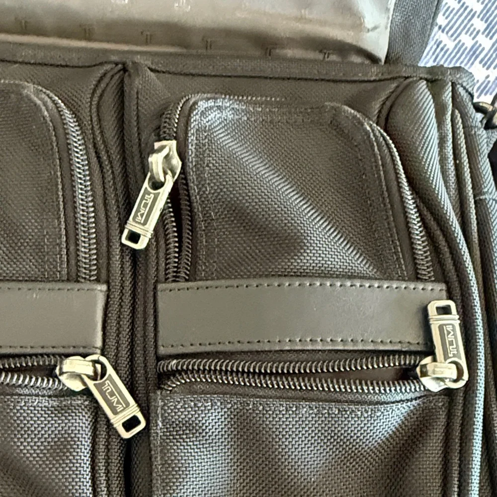 Tumi Black Briefcase for Men